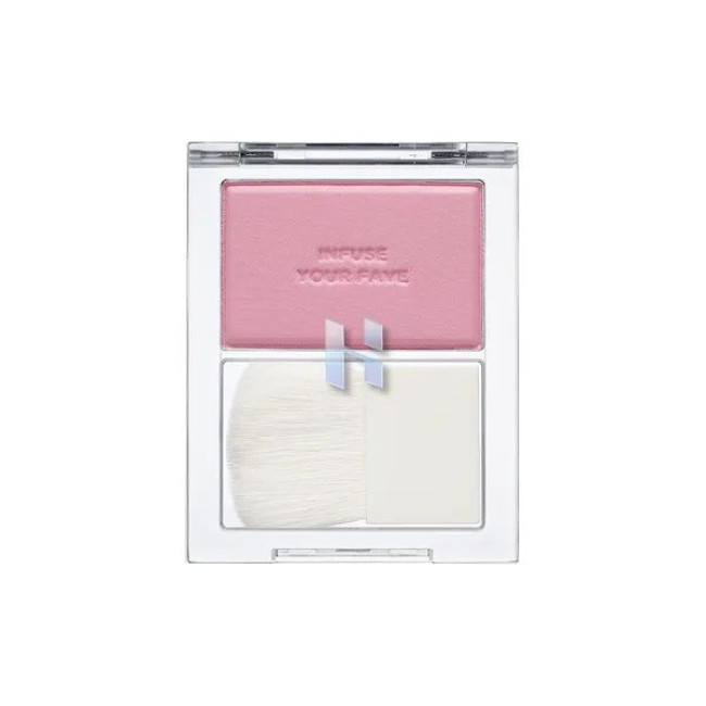 Рум'яна для обличчя HOLIKA MY FAVE INFUSING BLUSH 02 ROSERA, фото 1